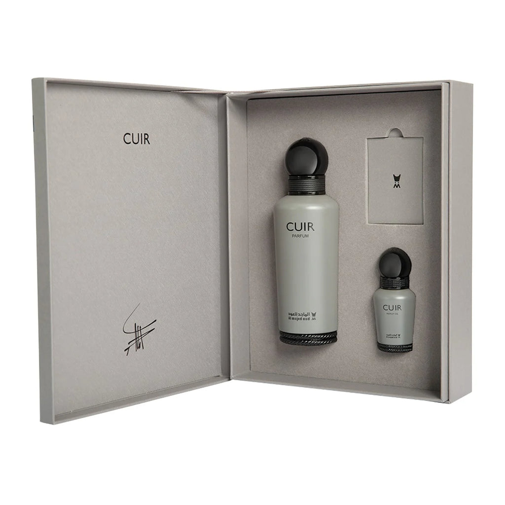 CUIR GIFT SET (Perfum 150ml - Perfume Oil 15ml)