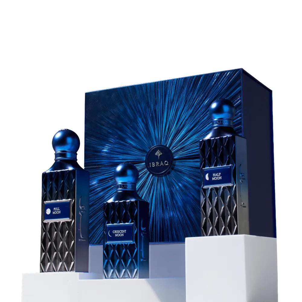 MOON COLLECTION     (CRESCENT 75 ML ) - ( HALF MOON 100 ML ) - ( FULL MOON 150 ML )