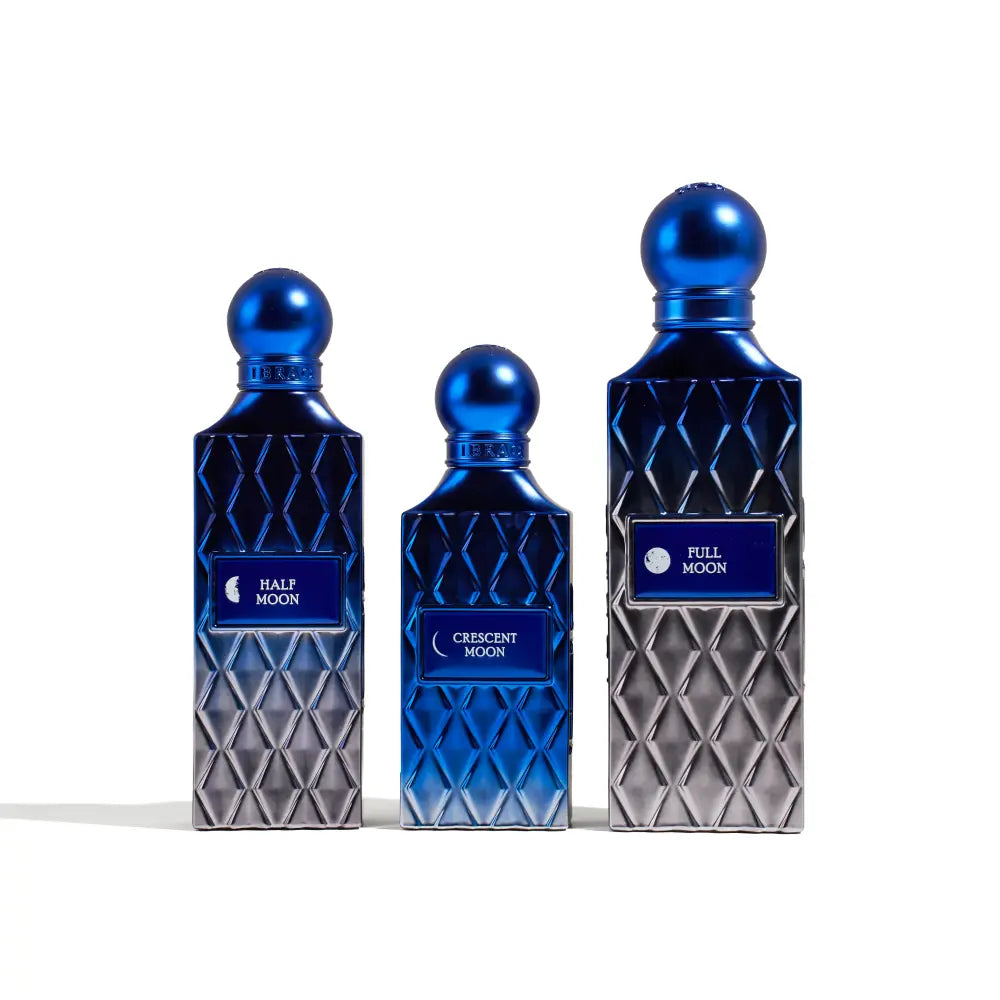 MOON COLLECTION     (CRESCENT 75 ML ) - ( HALF MOON 100 ML ) - ( FULL MOON 150 ML )