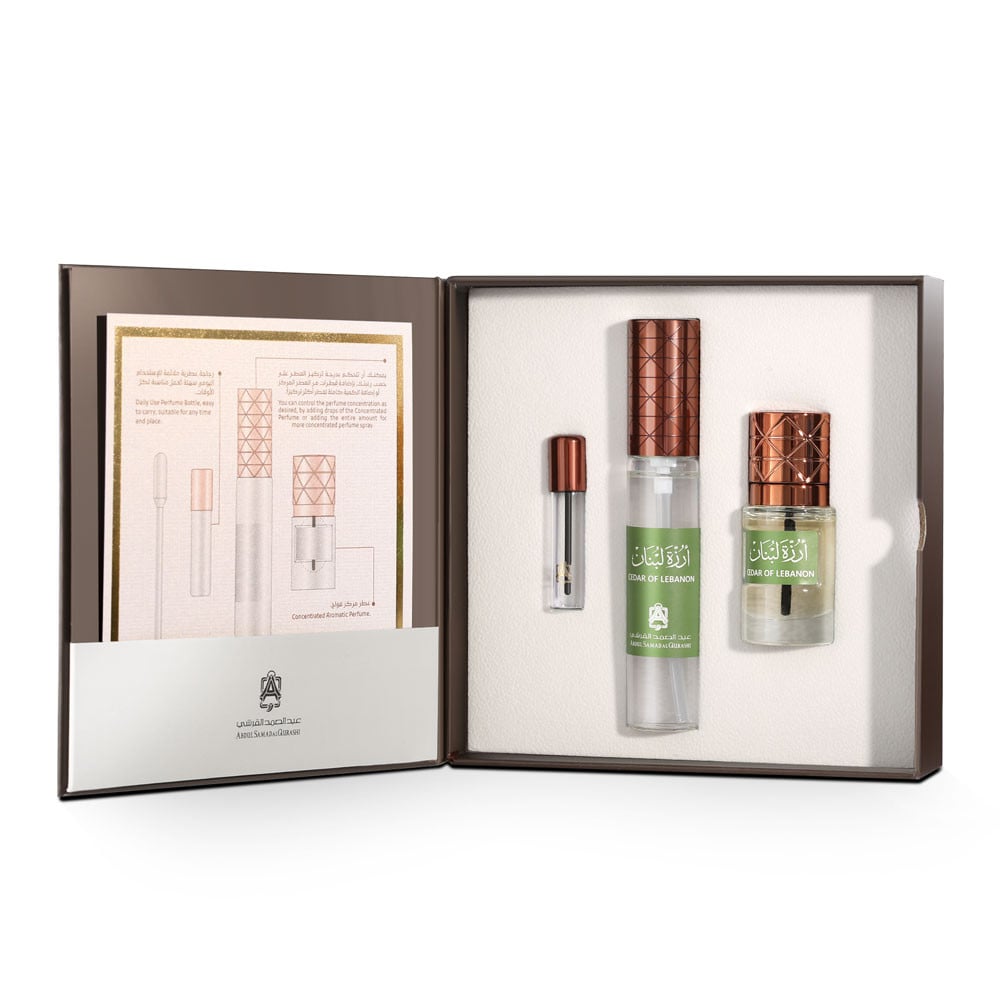 BOX MUSK Cedar of Lebanon
( half Tola (6ml) + Perfume 30ml )