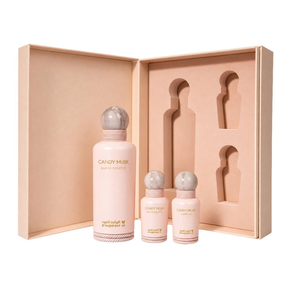 Candy Musk Gift Set (Edt 150ml - Edt 15ml - Perfume Oil 15ml)