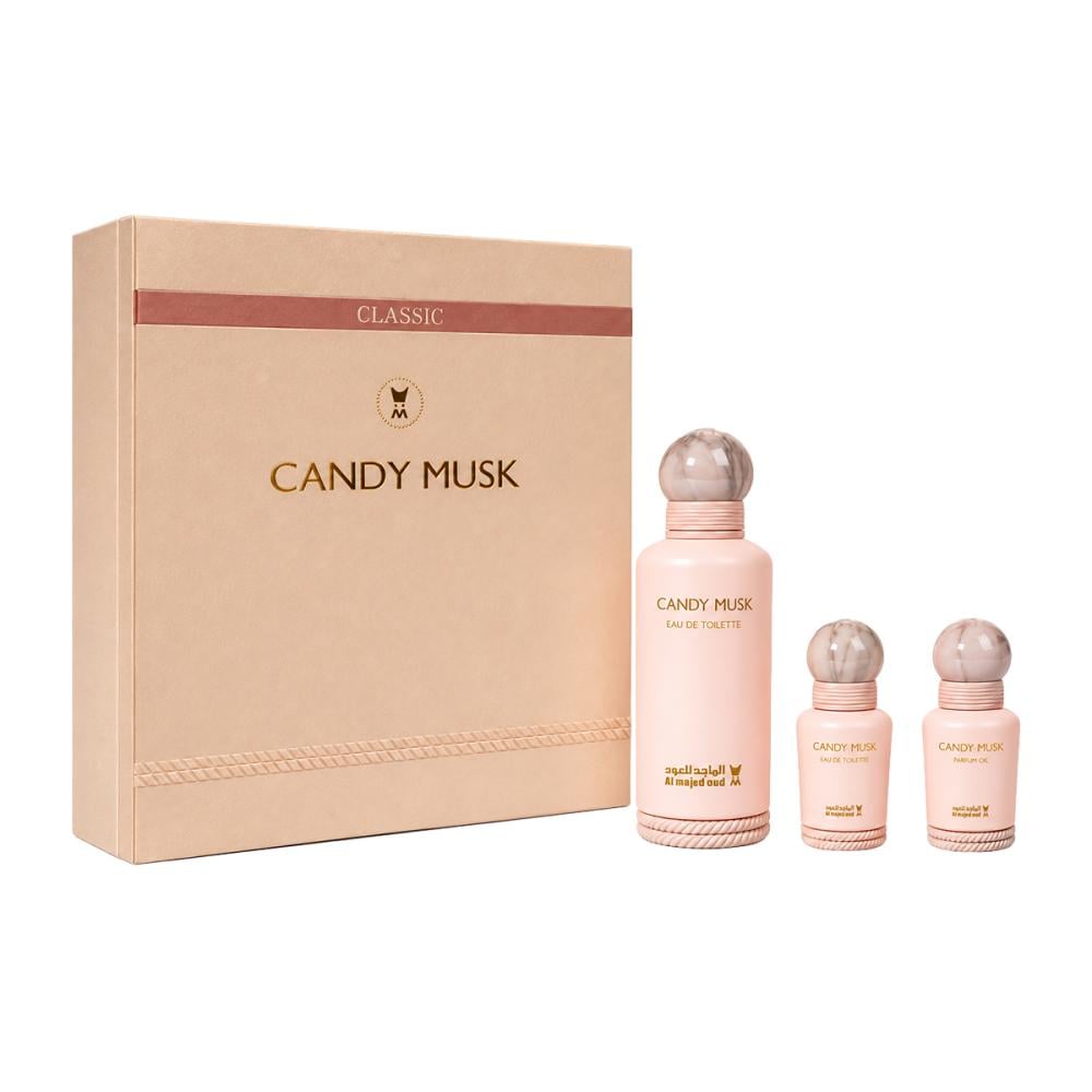 Candy Musk Gift Set (Edt 150ml - Edt 15ml - Perfume Oil 15ml)