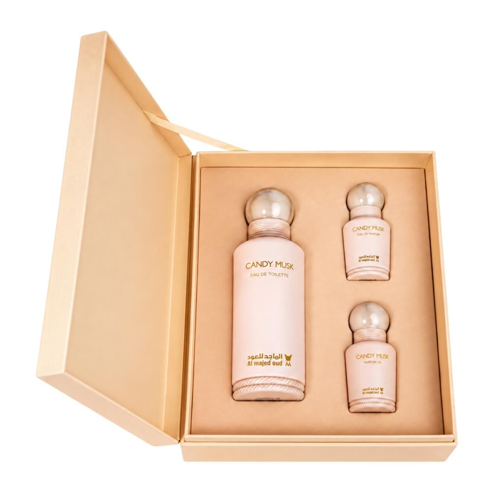 Candy Musk Gift Set (Edt 150ml - Edt 15ml - Perfume Oil 15ml)