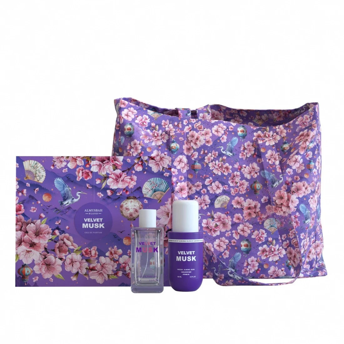VELVET MUSK SET (Perfume 75ml + Hair & Body Mist 160ml)