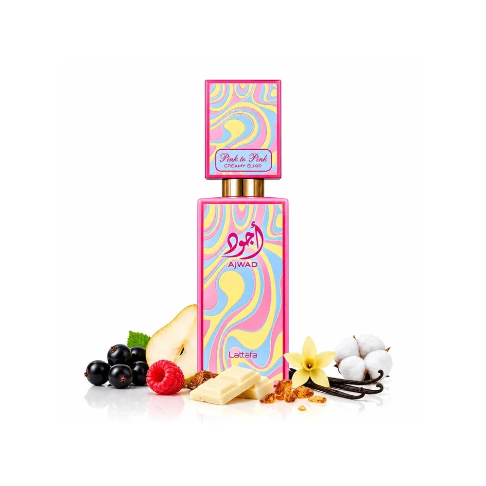 Ajwad Pink to Pink Creamy Elixir 60 ml - صورة 2 | زنقة ستات