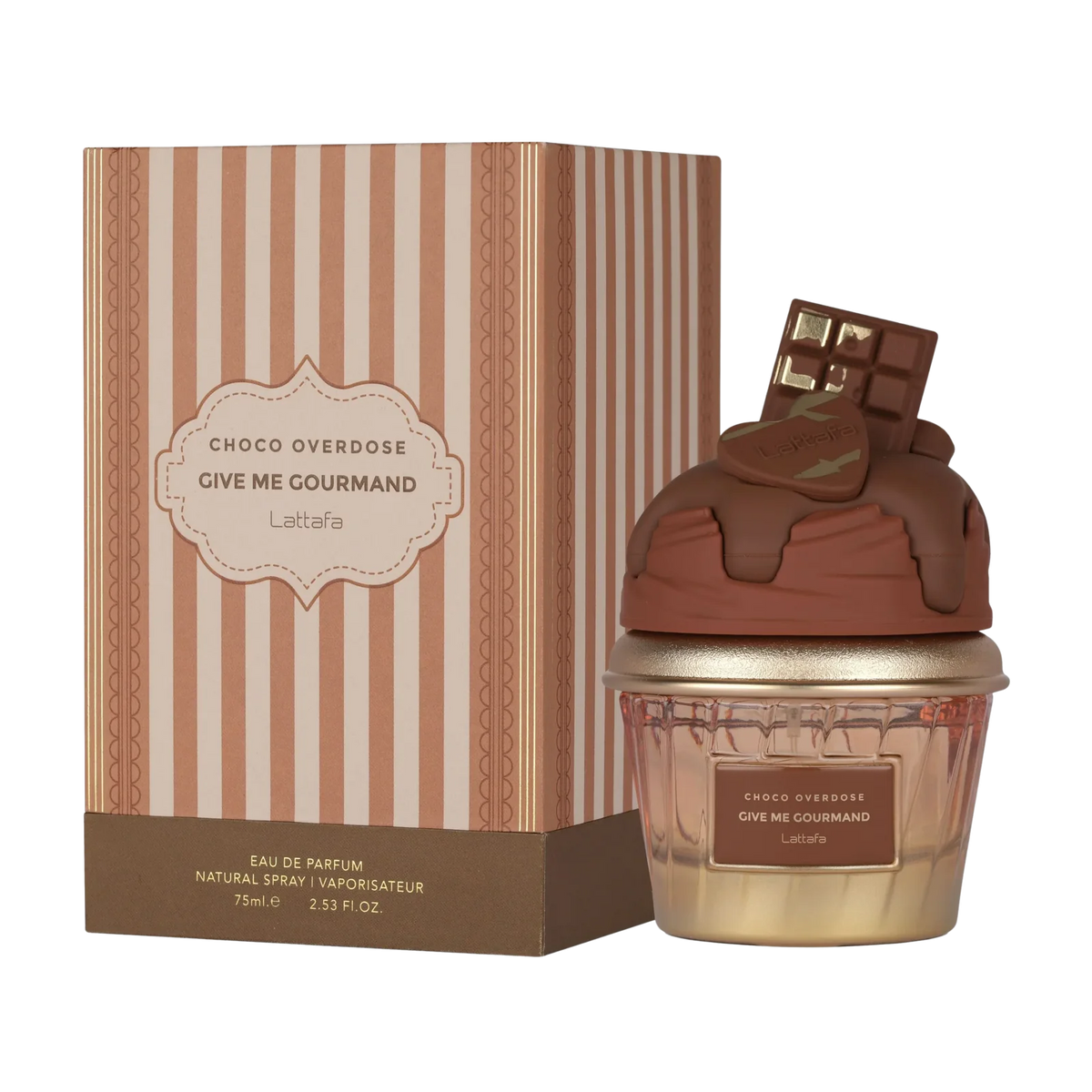 GIVE ME GOURMAND (CHOCO OVERDOSE) 100ml - LATTAFA | عطر أصلي من زنقة ستات